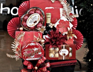 GIỎ QUÀ TẾT - TRAO LỘC ĐẦU XUÂN - MẪU 4