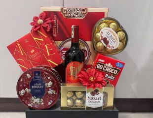 GIỎ QUÀ TẾT - TRAO LỘC ĐẦU XUÂN - MẪU 5